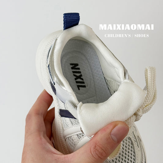 Children's Single Mesh Lightweight Breathable Boys Fashion Kid's Sneakers