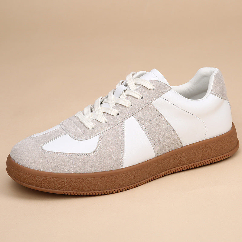 Men's Thick-soled German Training Breathable Versatile White Men's Casual Shoes