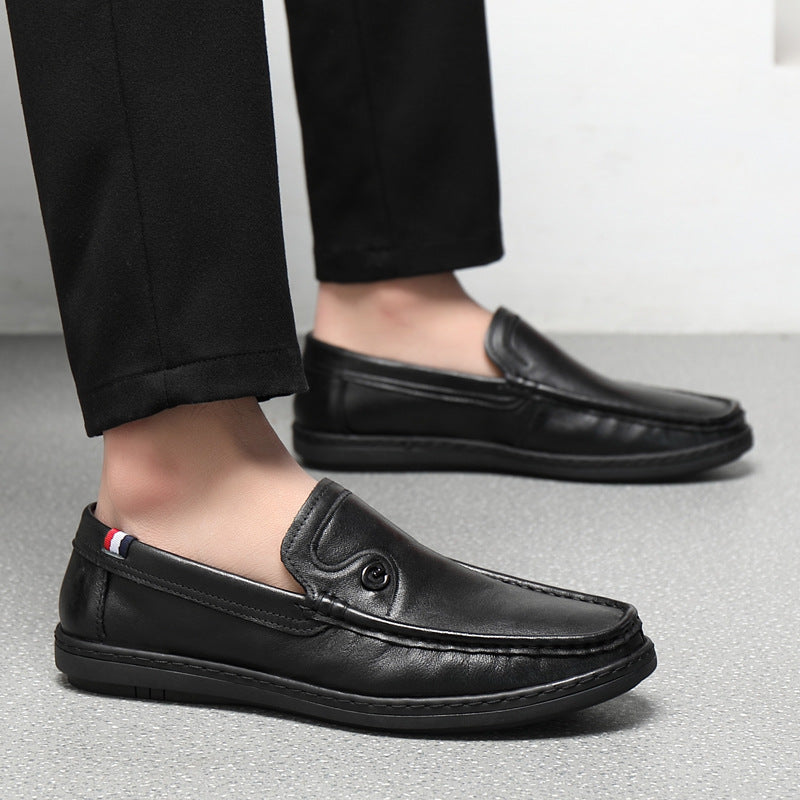 Men's First Layer Cowhide Genuine Fashion Soft Loafers