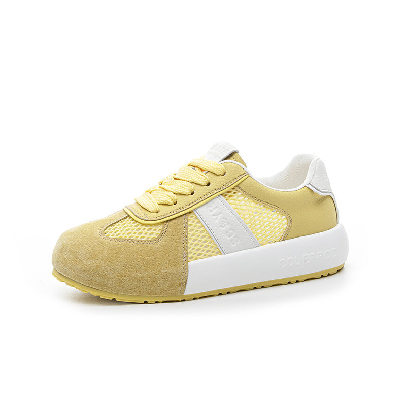 Women's German Training Transparent Mesh Thick Bottom Soft Women's Casual Shoes
