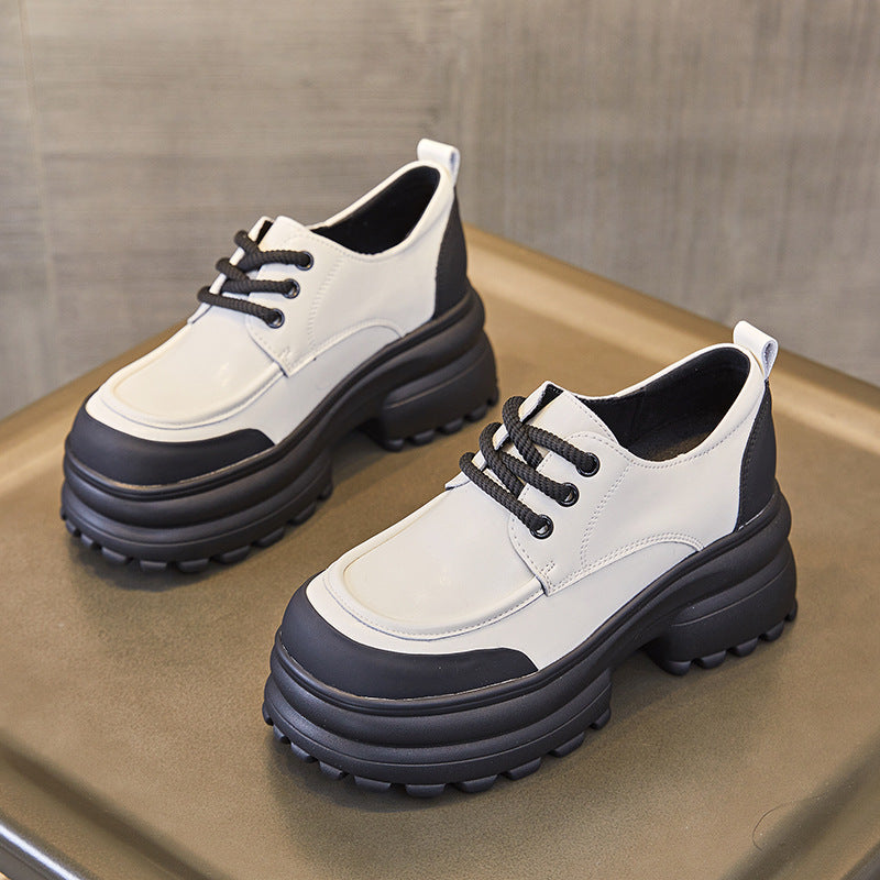 Women's Authentic Spring Thick-soled High Color Matching Loafers