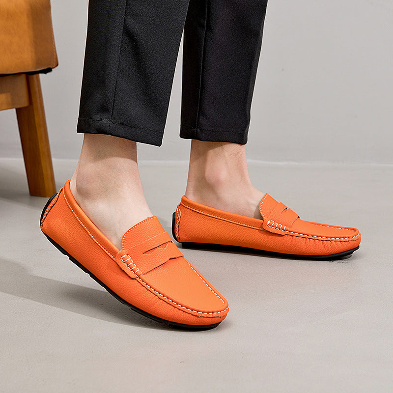 Men's Plus Size Lazy Versatile Male One Loafers