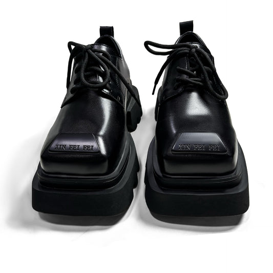 Women's & Men's Style Square Toe Spring Vintage Ladder Women's Shoes