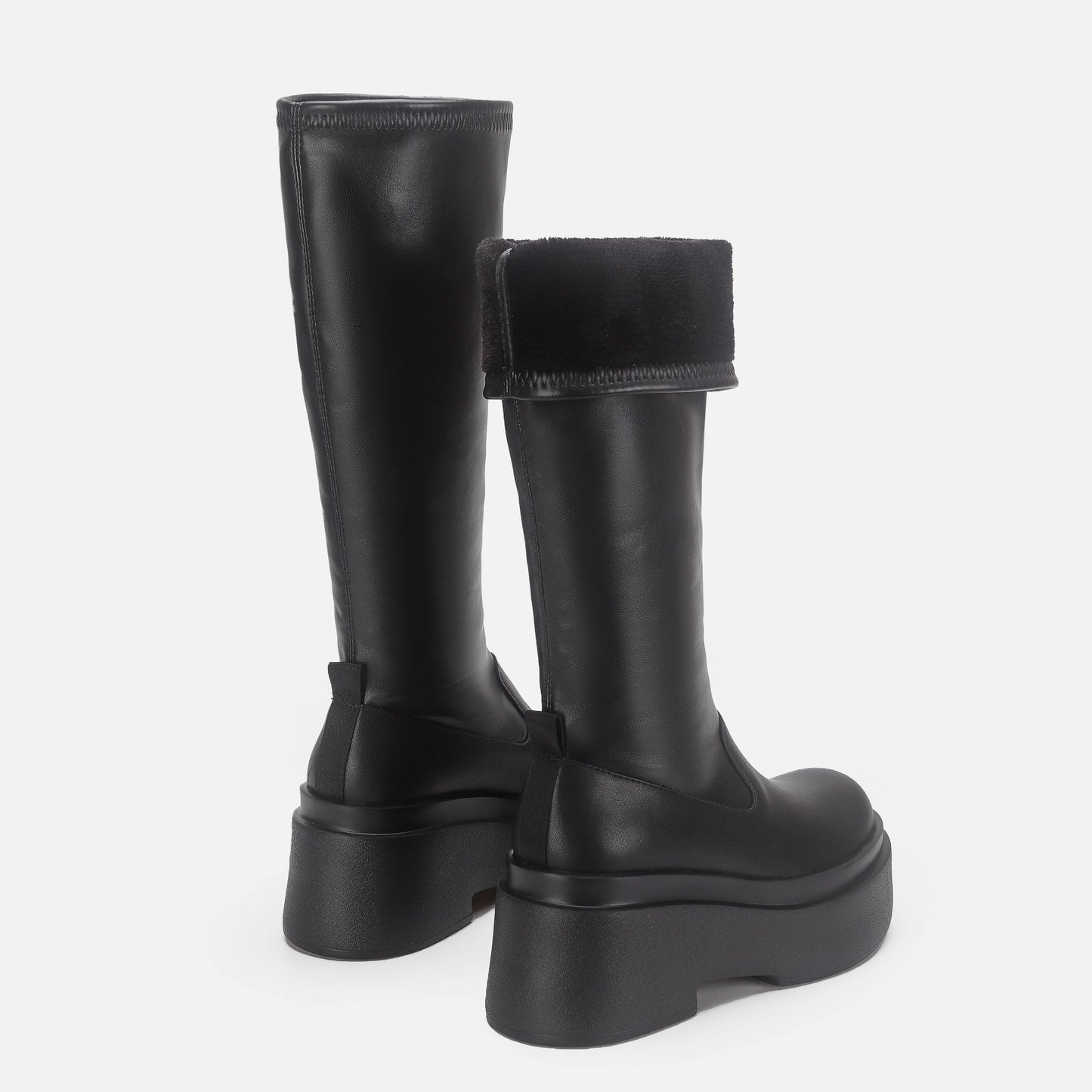 Thigh High Leg Height Increased Wrapping Slimming Pants Boots