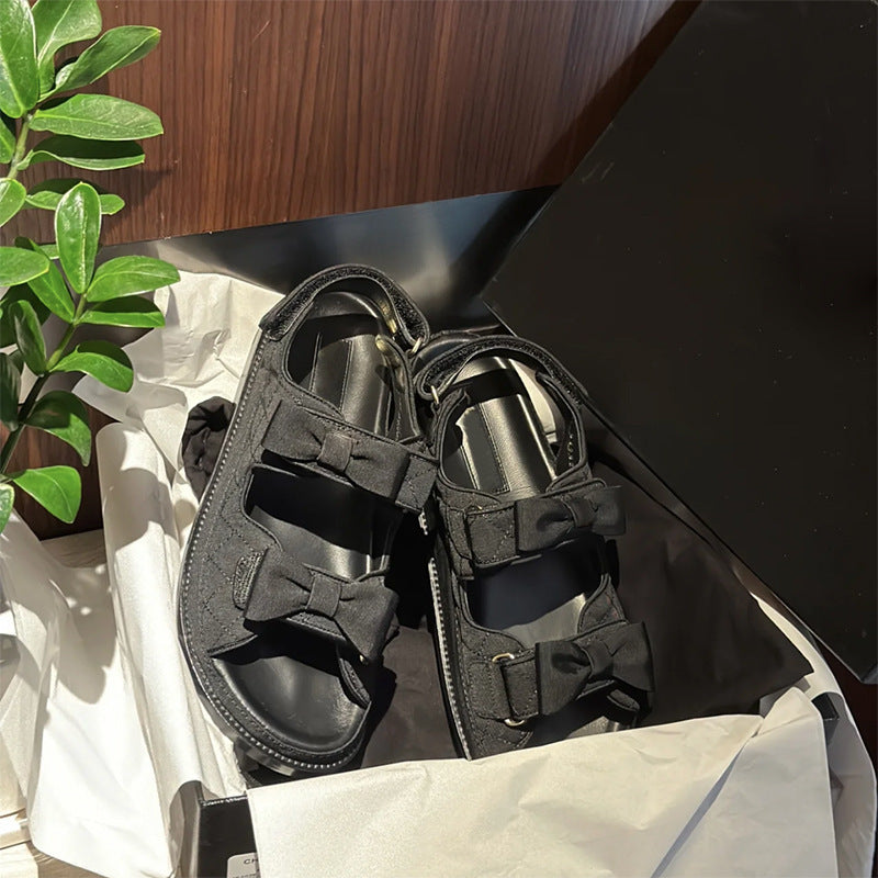 Women's & Men's Velcro Classic Style Open Toe Flat Sandals