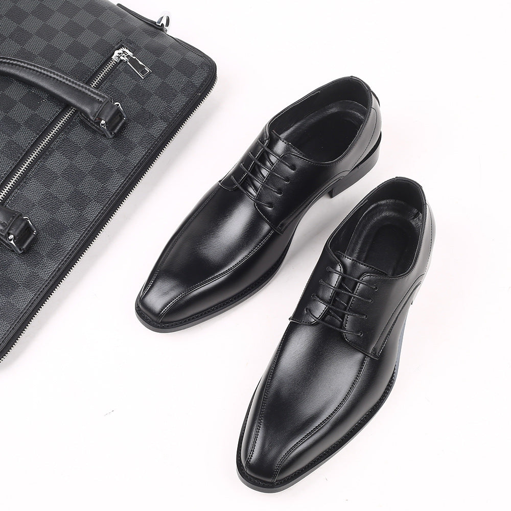 Men's Trendy Formal Wear Business Plus Size Leather Shoes