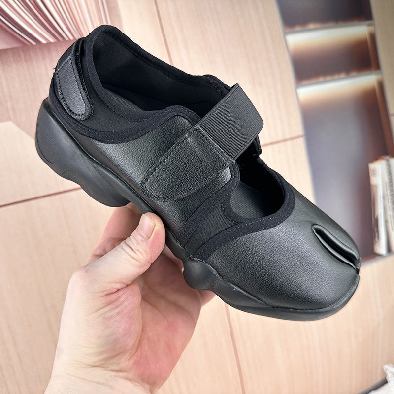 Women's Jane Summer Velcro Split Toe Ninja Casual Shoes