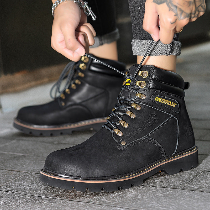 Men's Worker Steel Toe Cap Waterproof Labor Boots