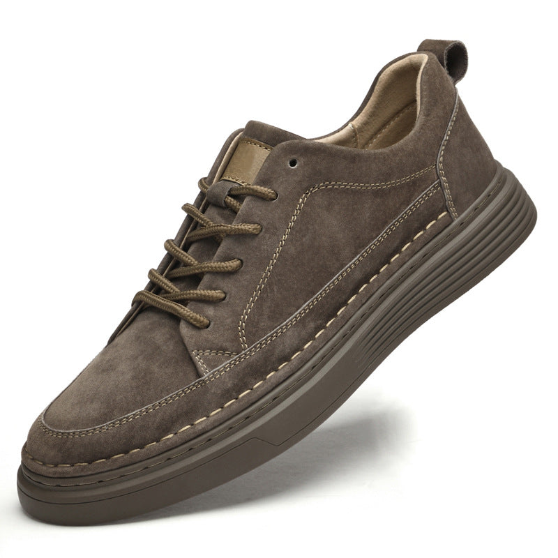 Men's Size Fashionable British Style Thick Bottom Sneakers