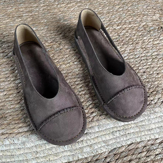 Women's First Layer Cowhide Handmade For Retro Sandals