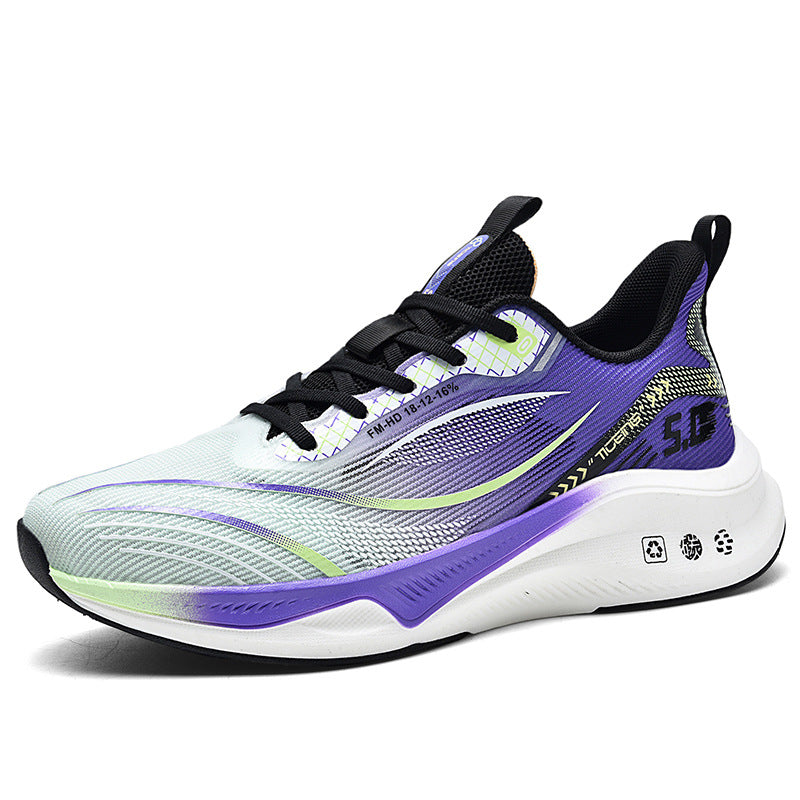 Men's Plus Size Red Rabbit Carbon Plate Running Lightweight Sneakers