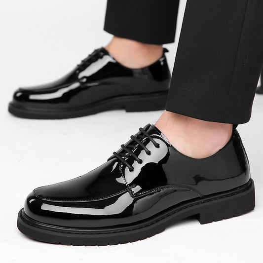 Men's Business Formal Wear Professional Fashion Breathable Leather Shoes