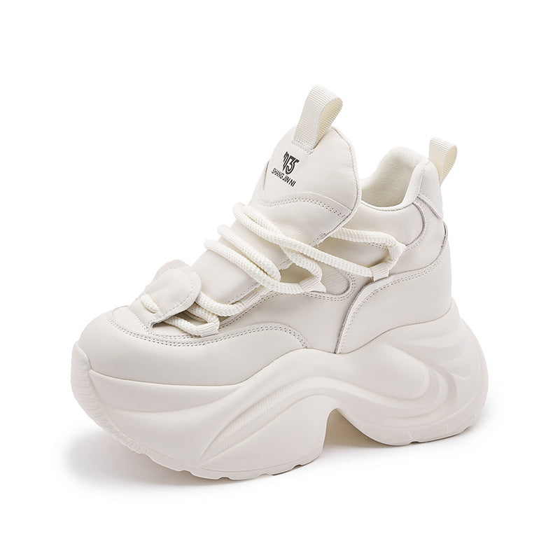 Classy Women's Dad Platform Small Hidden Women's Sports Shoes