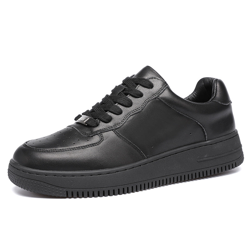 Women's & Men's Air Force Couple Cowhide Low-cut Genuine Men's Board Shoes