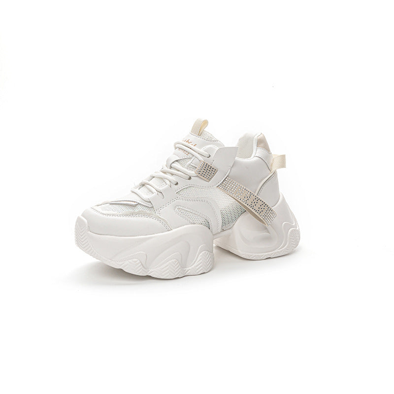 Women's Dad Autumn Platform Height Increasing Insole Men's Shoes