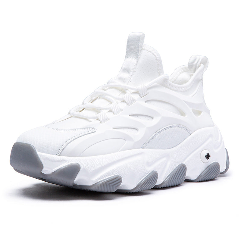 Men's Mesh Fashion Platform Height Increasing Insole Sneakers