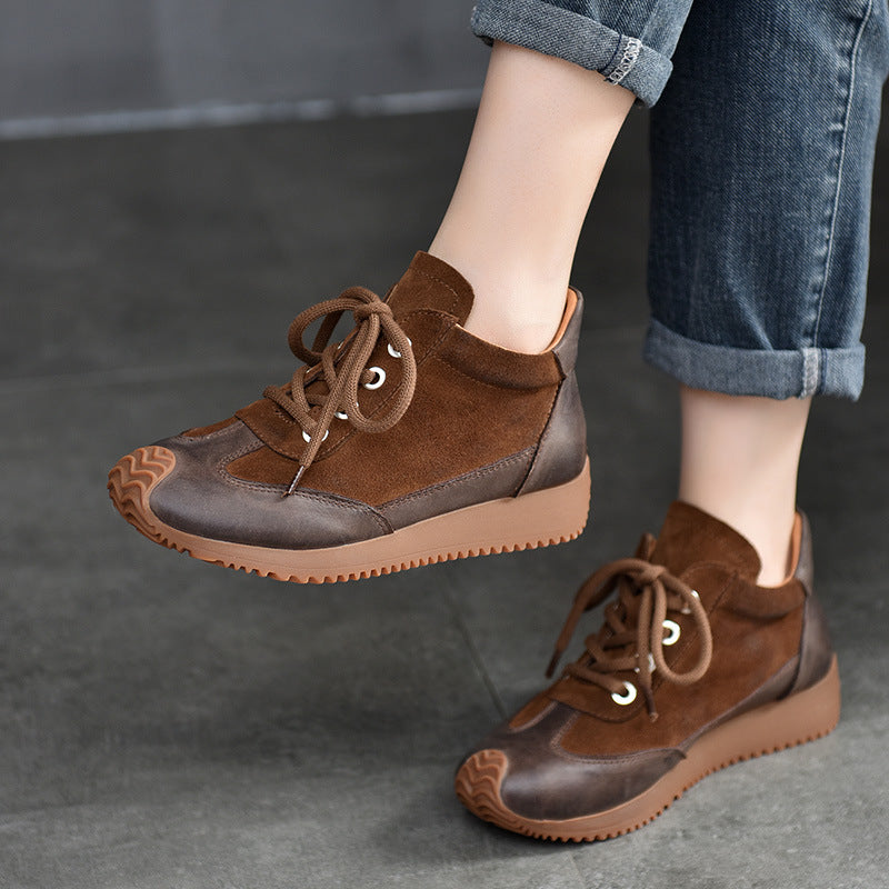 Women's Pumps Middle High Top Versatile Soft Casual Shoes