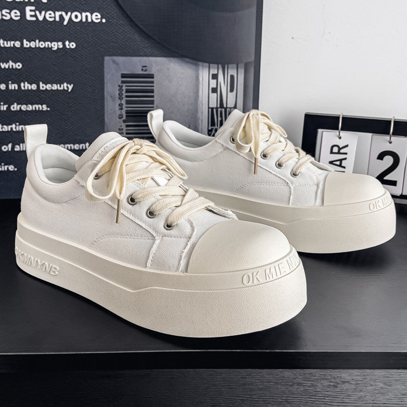 Men's Niche Skate Thick Sole Increased Fashionable Men's Casual Shoes