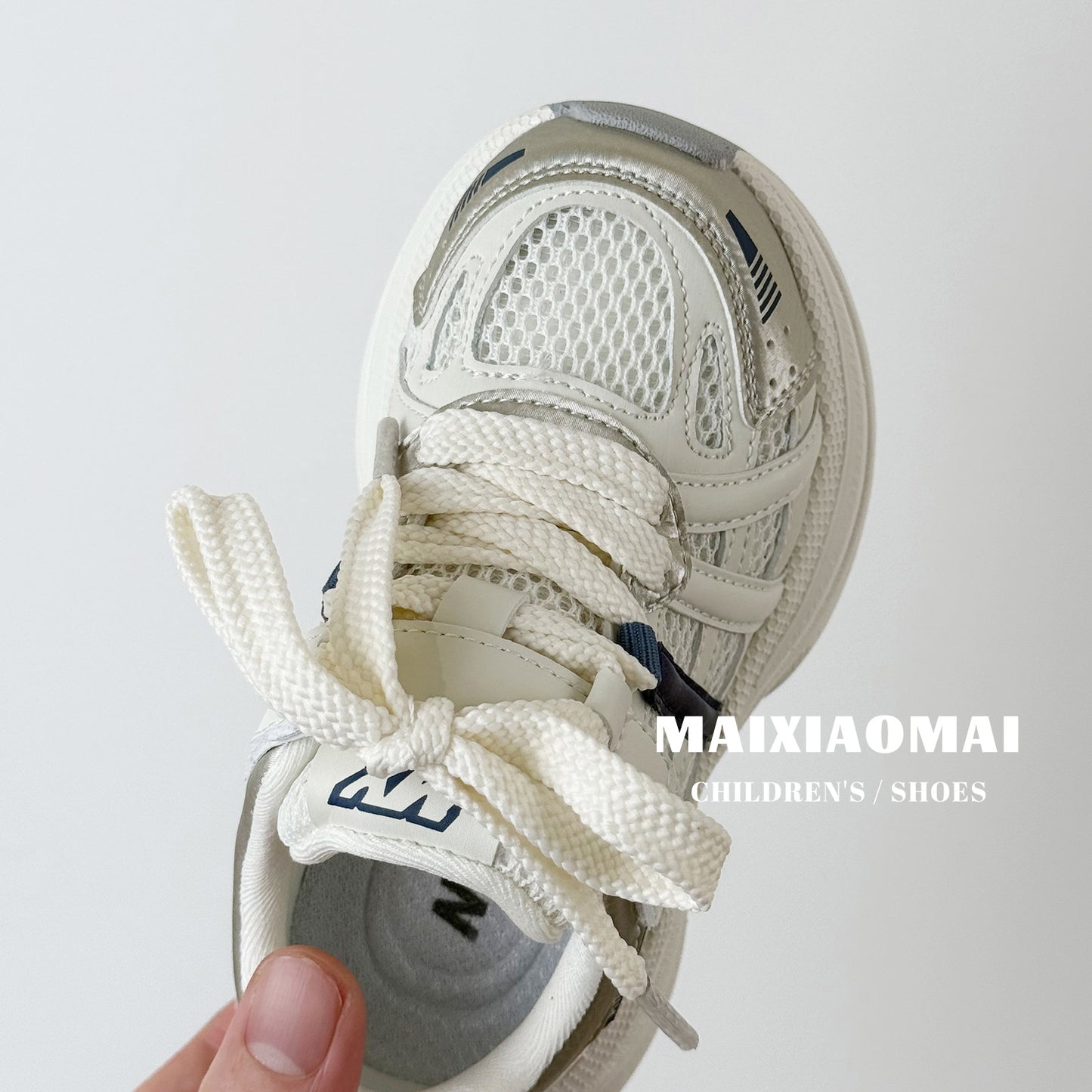 Children's Single Mesh Lightweight Breathable Boys Fashion Kid's Sneakers