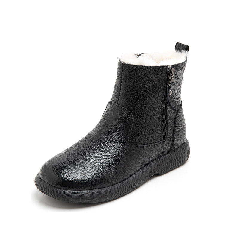 Women's Genuine Wool Winter Cotton Warm Mother's Women's Shoes
