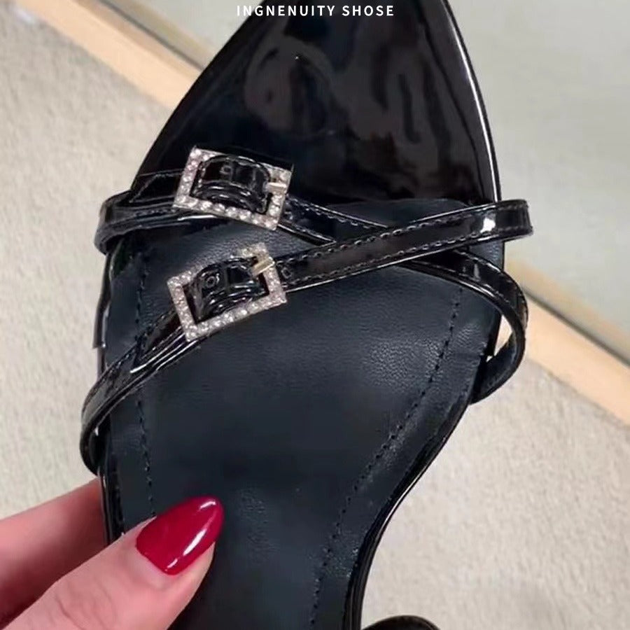 Women's Summer Thin Strap Elegant Open Toe Heels