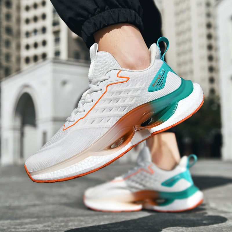 Men's Lightweight Mesh Trendy Running Ultra Light Sneakers