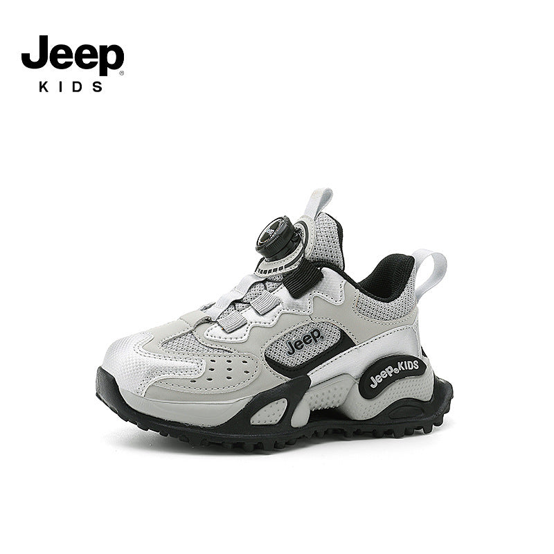 Children's Climbing Mesh Breathable Boys Running Shock Kid's Sneakers