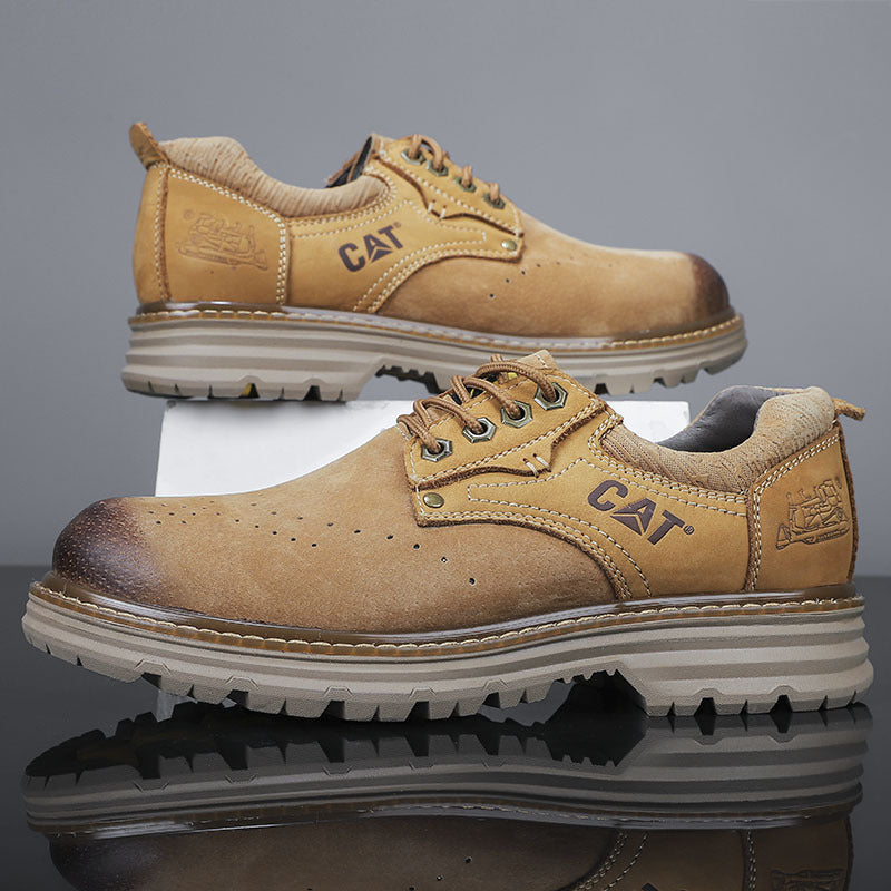Men's Large Size Breathable Trendy Handmade Men's Casual Leather Shoes