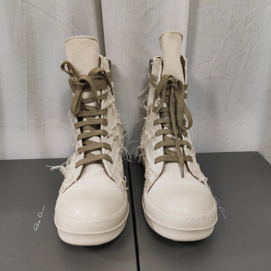 Men's Summer Platform Tassel Comfortable Board Breathable Canvas Shoes