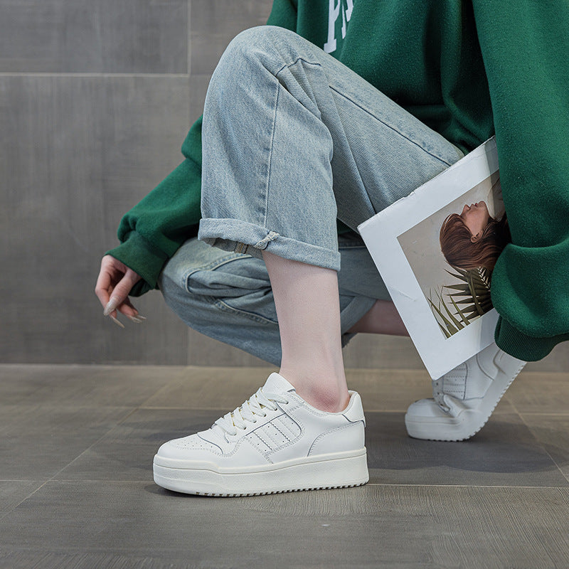 Women's Genuine Platform German Training Board Versatile Sneakers