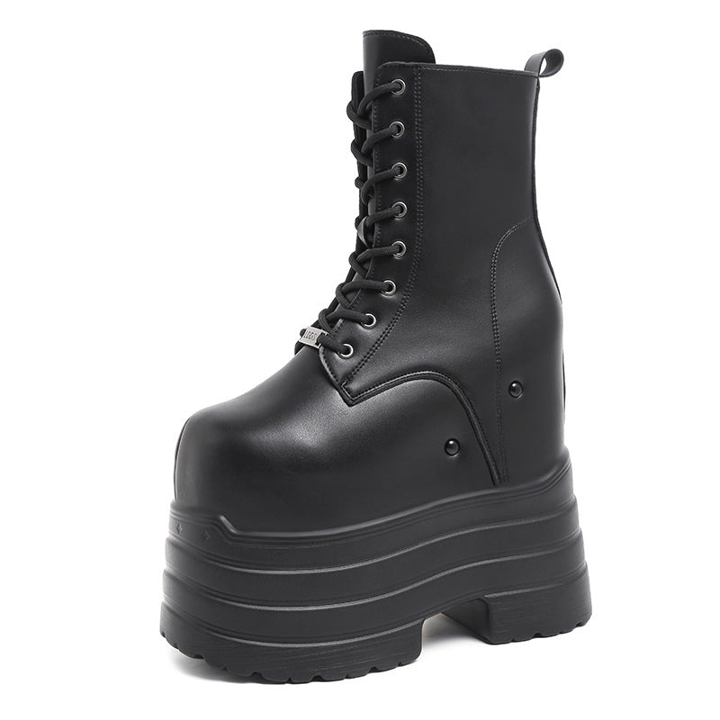 Thick Bottom Small Man Plus Size Boots