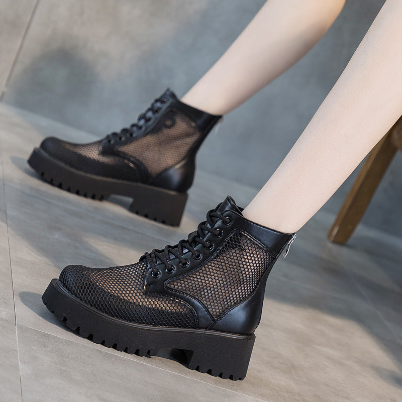 Women's Breathable Mesh Summer Thick Bottom Chunky Sandals