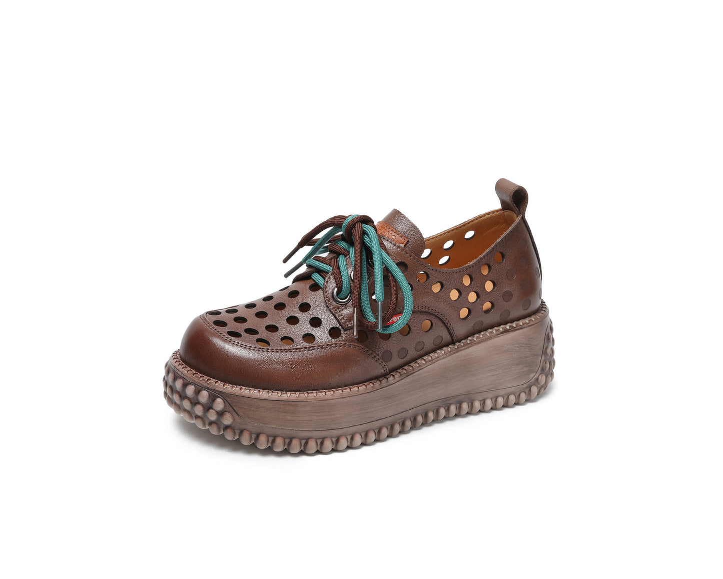 Women's Platform Fashionable Genuine Pumps Comfortable Soft Casual Shoes