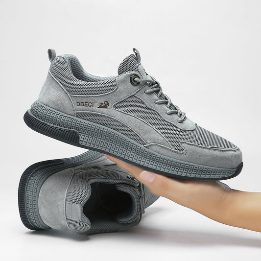 Men's Summer Breathable Full Grain Trendy Outdoor Sneakers