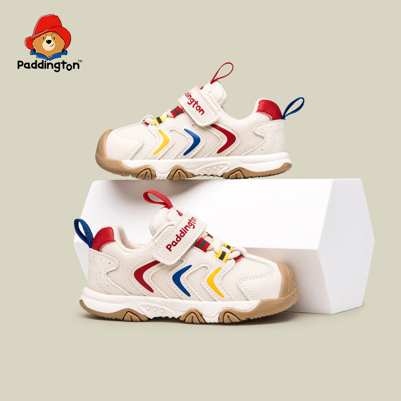 Children's Paddington Bear Spring Mesh Toddler Antiskid Kid's Sneakers