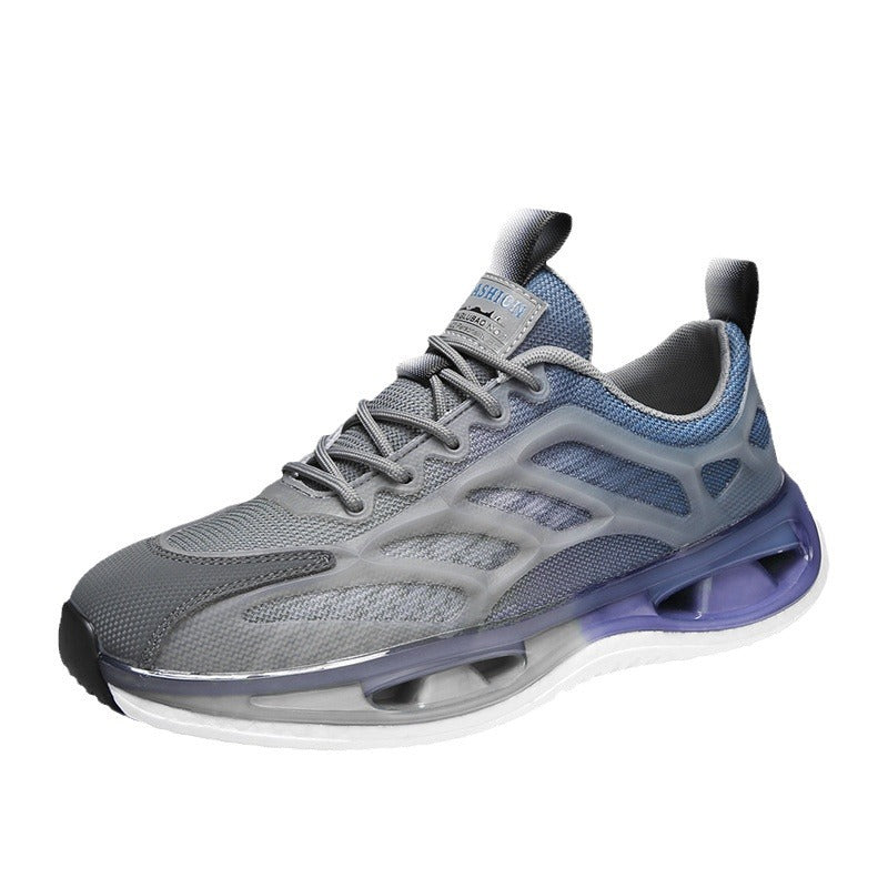 Men's Breathable Running Soft Bottom Increase Gradient Sneakers
