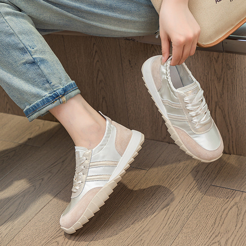 Women's Training Fashionable Breathable Comfortable Flat Waffle Sneakers