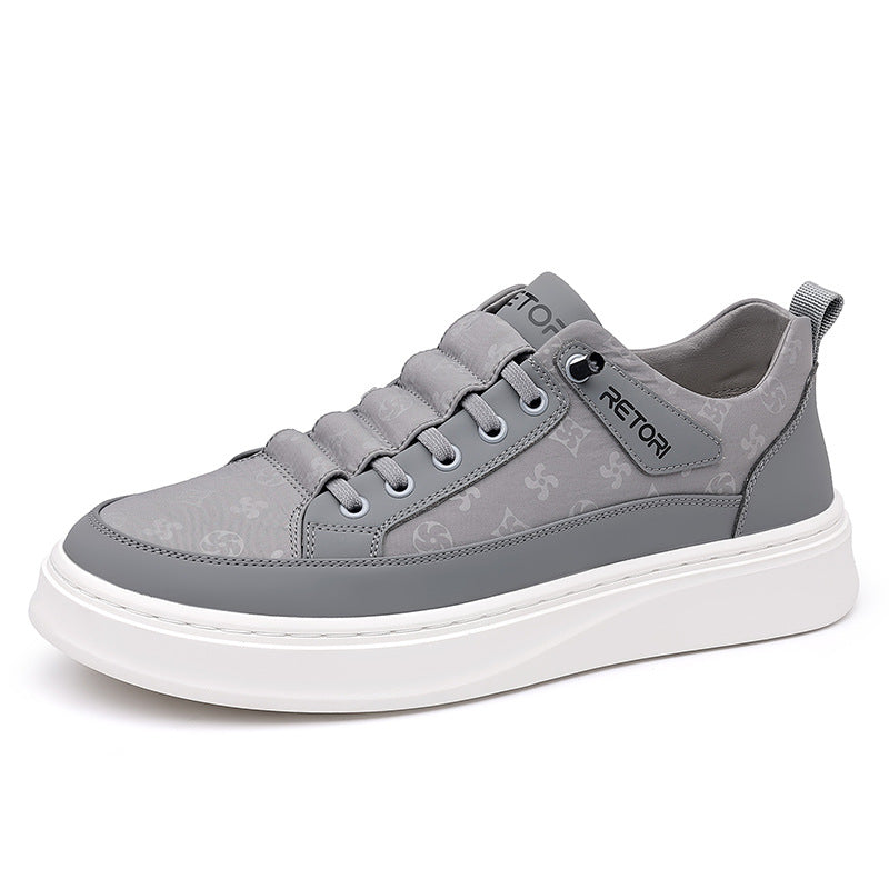 Men's Summer Ice Silk Cloth Board Breathable Sneakers