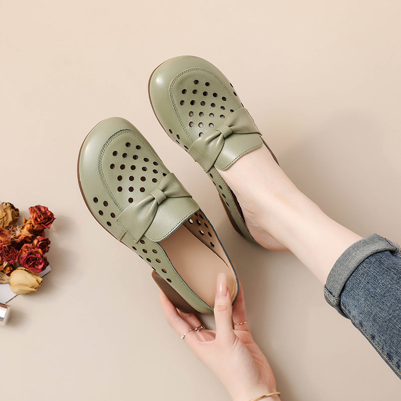 Women's Summer Outdoor Closed Toe Soft Bottom Mom Comfortable Sandals