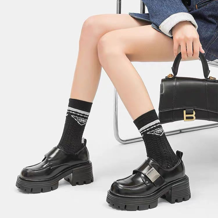 Women's Genuine Super Light Platform Autumn Chunky Loafers