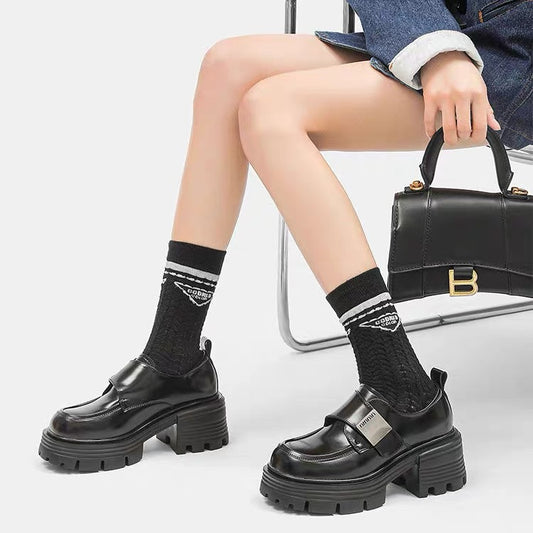 Women's Genuine Super Light Platform Autumn Chunky Loafers