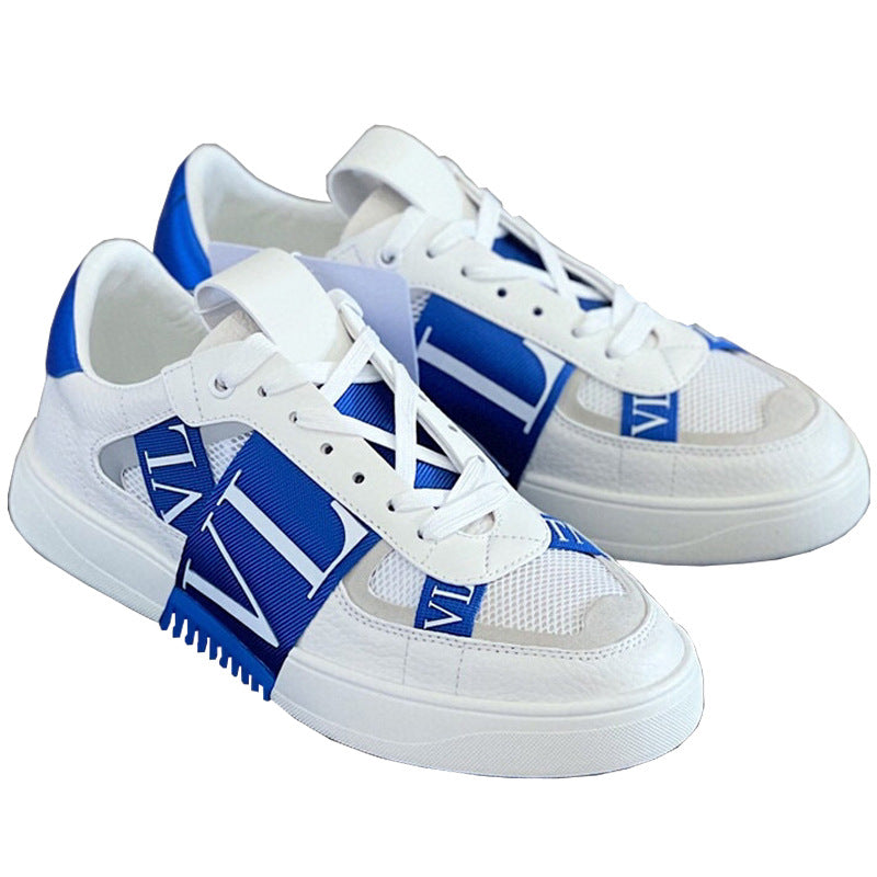Men's Fashion Genuine Cowhide Board Comfortable Sports Sneakers