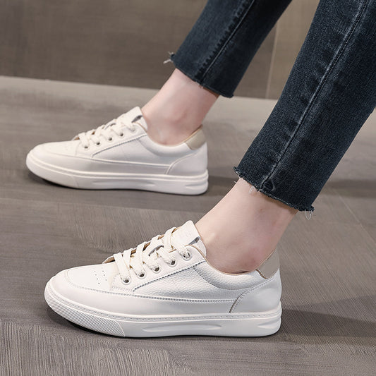 Women's White Fashion Classic Style Sports Skate Casual Shoes