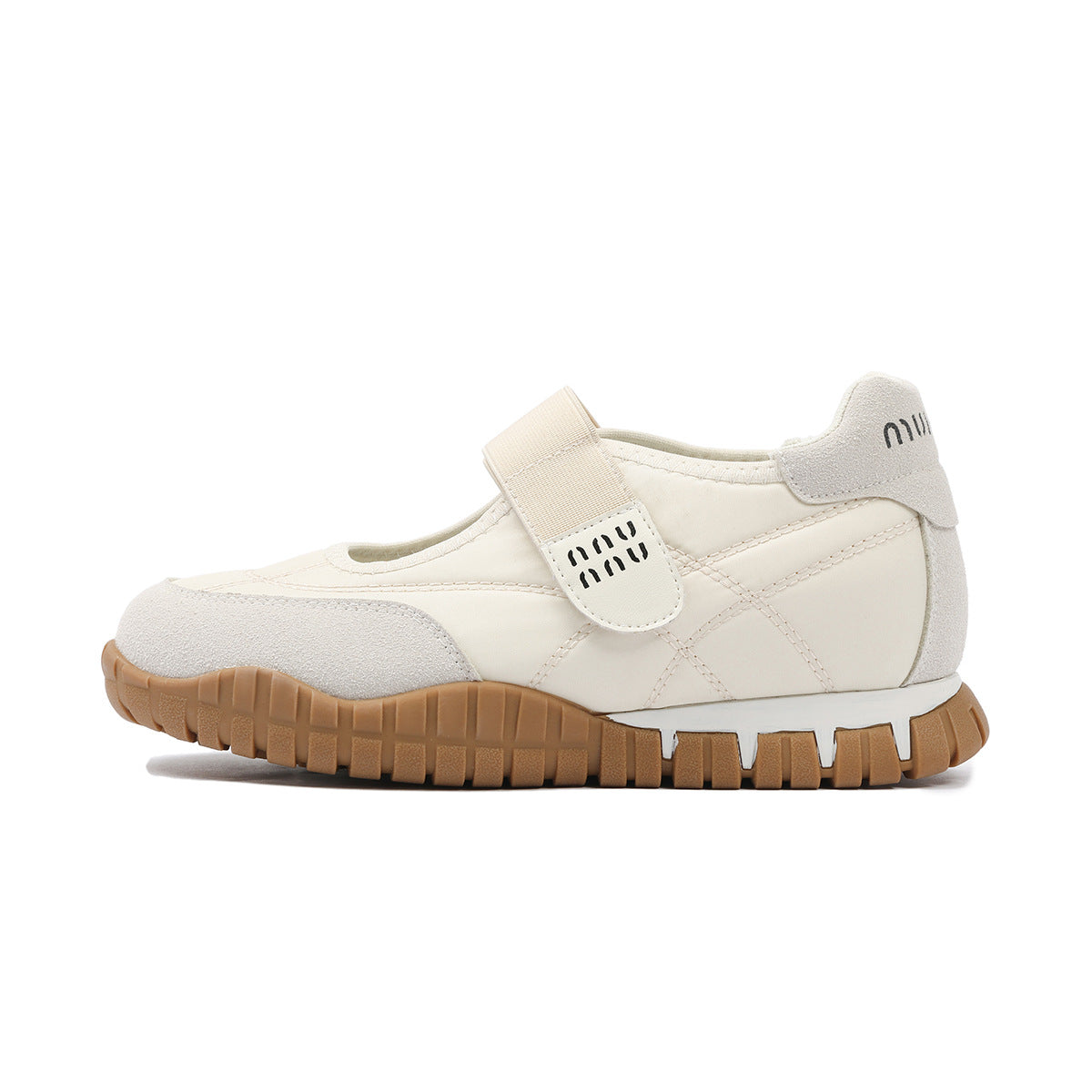 Women's Thick-soled Height Increasing Insole Mary Jane Summer Velcro Casual Shoes
