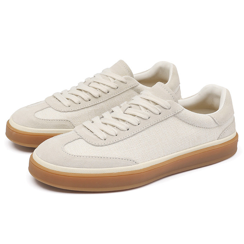 Men's Sports Skate Color Matching German Training Flat Pumps Men's Shoes