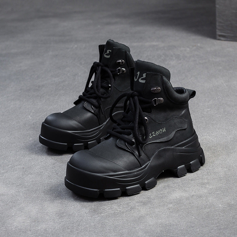Women's & Men's Style Martin Thick Bottom Big Toe Men's Shoes