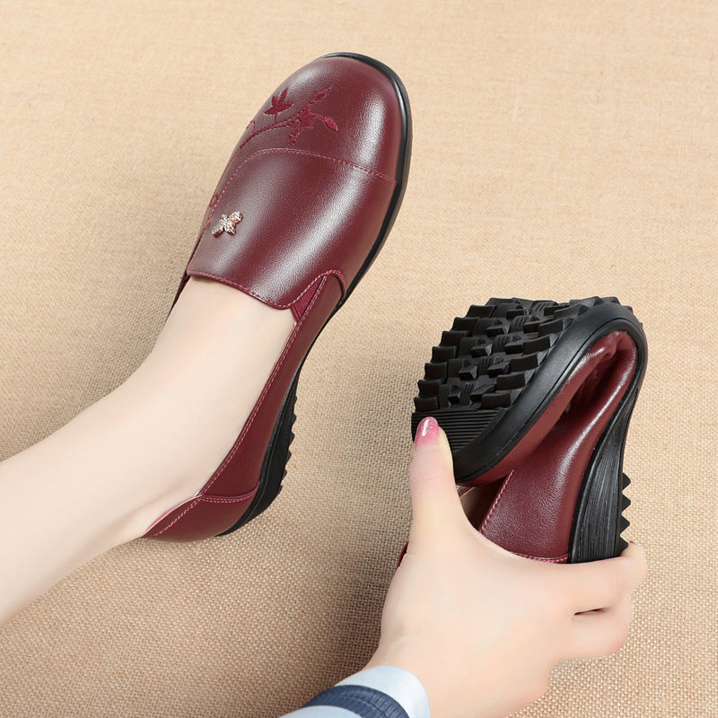 Women's Single Soft Bottom Surface Large Size For Women's Casual Shoes