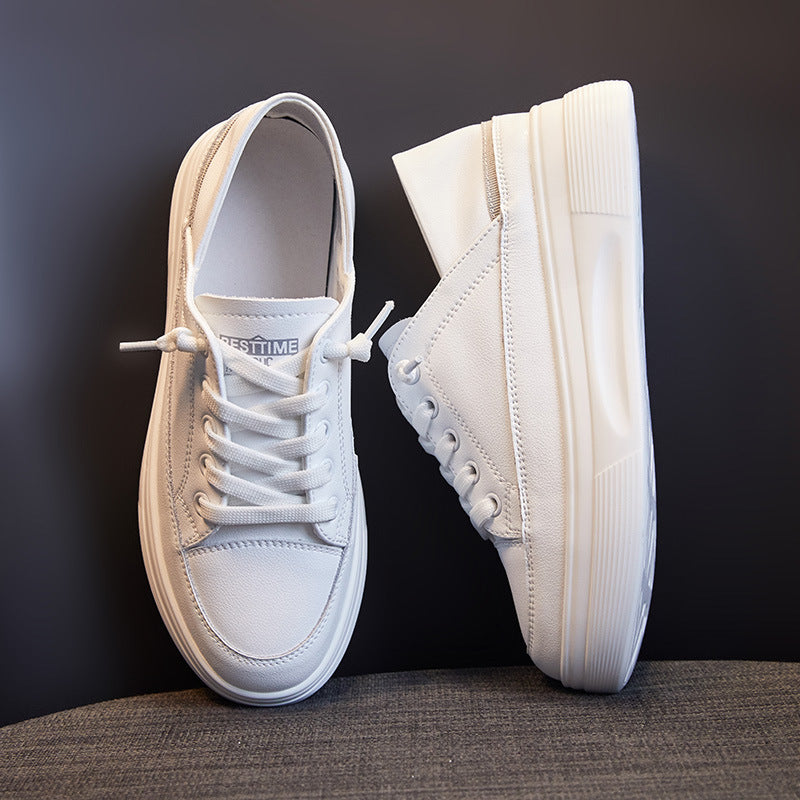 Women's Summer White Flat Breathable Versatile Women's Casual Shoes