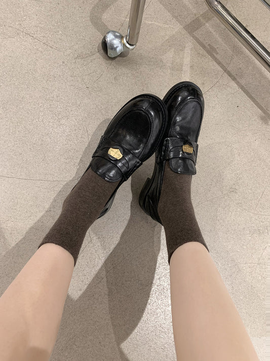 Women's Letter From Grape Mom London Retro Loafers