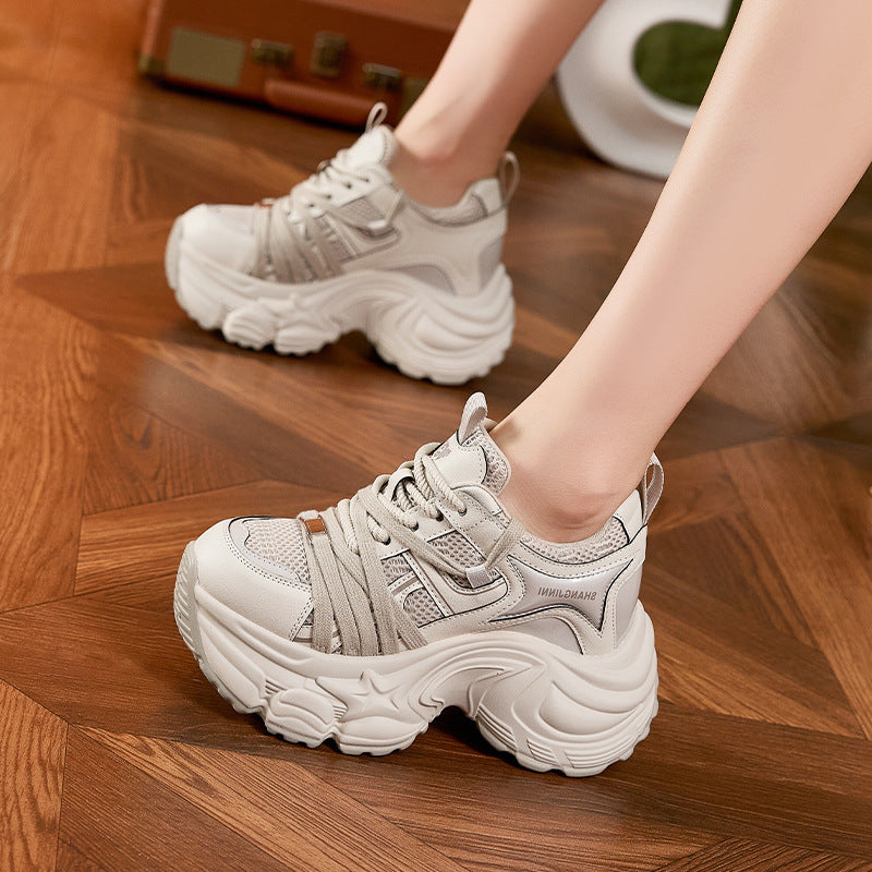 Women's Korean Style Fashionable Soft Bottom Height Women's Shoes